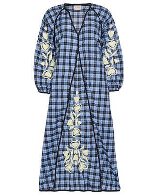 Fran Kjole - Blue Checks